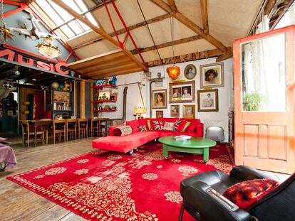 Vivir en un loft de prestado