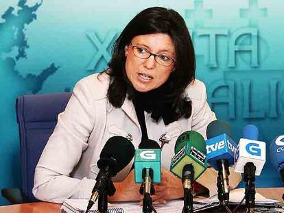 La conselleira de Política Territorial, María José Caride.