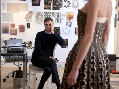 Raf Simons a 'Dior and I', que s'estrenarà a Barcelona.