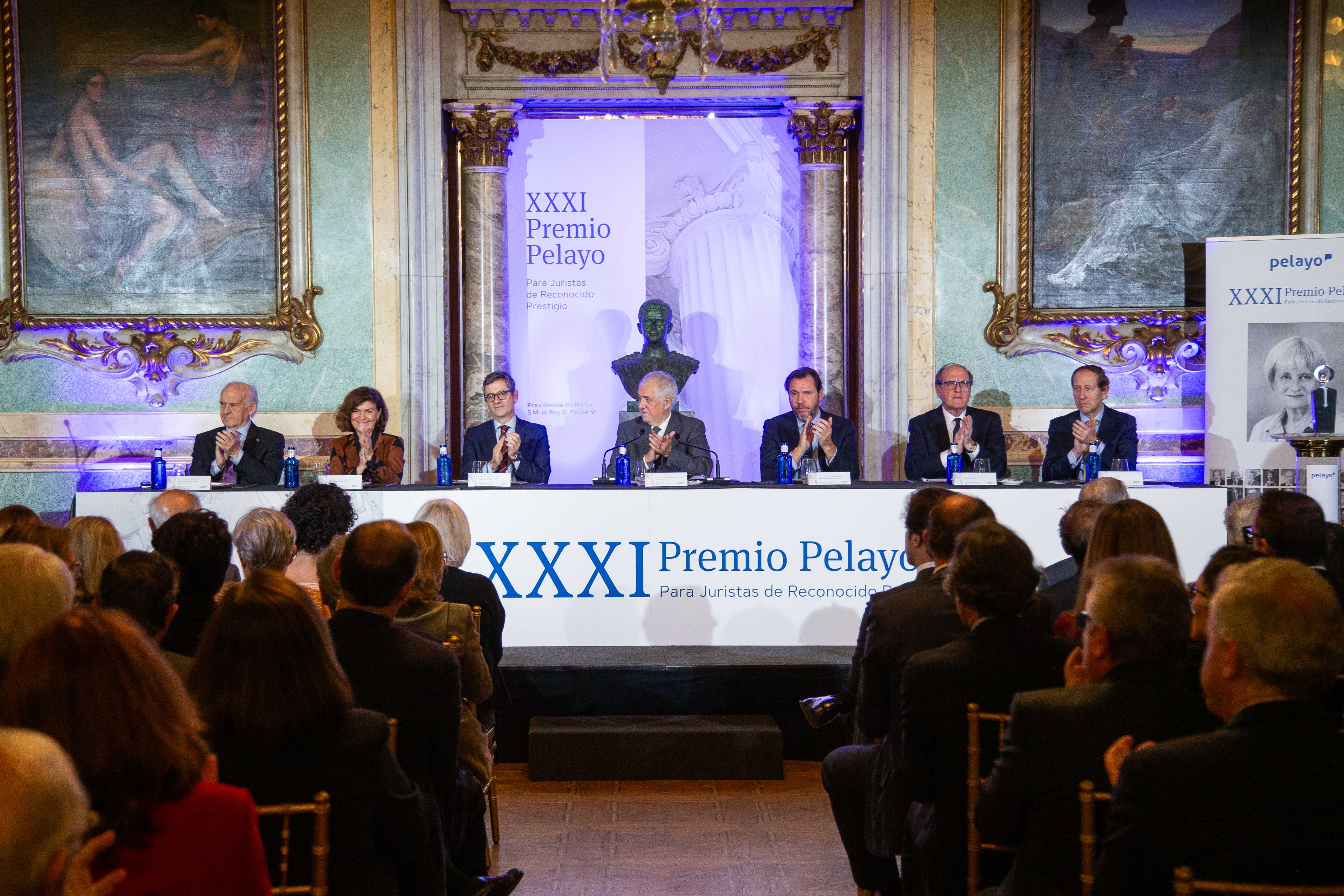 Celebración del XXXI Premio Pelayo.