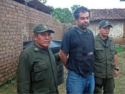 Wanted Peruvian businessman Martín Belaunde Lossio after being captured in Bolivia on Thursday.