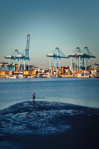 Imagen del puerto de Algeciras, en la provincia de Cádiz.