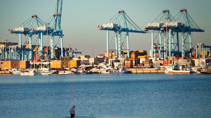 Imagen del puerto de Algeciras, en la provincia de Cádiz.