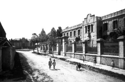 Colegio de San José, en la localidad cántabra de Suances.