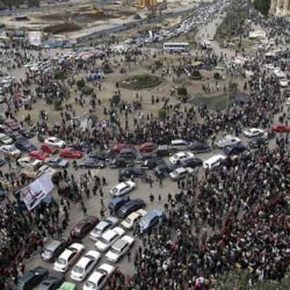 Los egipcios rechazan abandonar la plaza Tahrir