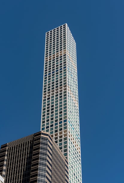 El rascacielos residencial 432 Park Avenue Building, en Manhattan.