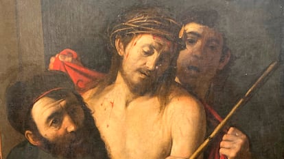 El "Ecce Homo", atribuido a Caravaggio. Imagen cortesía de Benito Navarrete, catedrático de Historia del Arte de la Universidad de Alcalá.