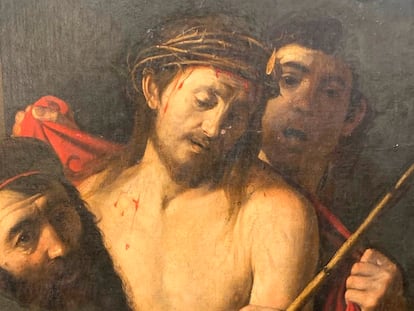 El "Ecce Homo", atribuido a Caravaggio. Imagen cortesía de Benito Navarrete, catedrático de Historia del Arte de la Universidad de Alcalá.