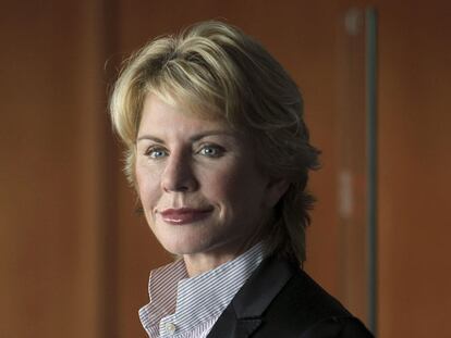 La escritora Patricia Cornwell.