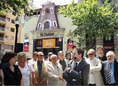 Inauguración de las obras de remodelación del teatro El Molino de Barcelona.