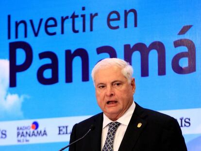 El presidente de Panam&aacute;, Ricardo Martinelli.
