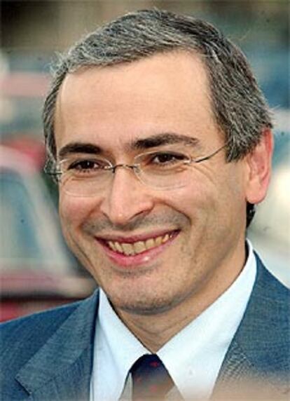 Mijail Jodorkovski, presidente de la petrolera Yukos, en una imagen de julio de 2003.