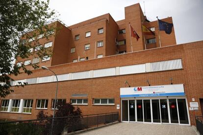Fachada del hospital Carlos III de Madrid.