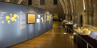 La exposición 'El Mon del 1714' en el Salón del Tinell estará hasta septiembre de 2014.