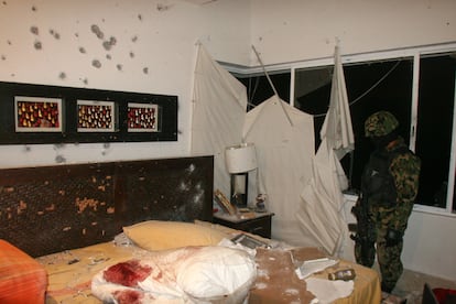 Members of the Mexican Navy clashed with members of the Beltrán Leyva cartel at the Altitude residential complex in December 2009.