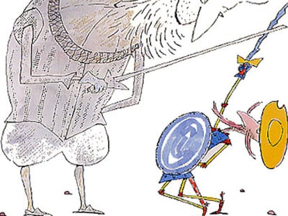 Ilustración de Montse Ginesta para 'Don Quijote' (La Galera).
