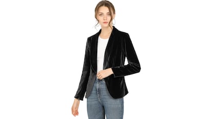 Blazer de terciopelo para mujer, distintos colores