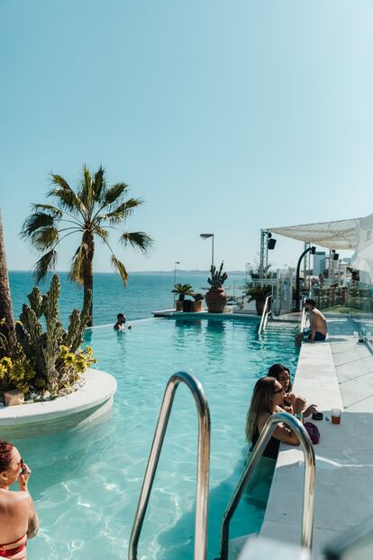 Malibú Pool Bar, en Benalmádena.