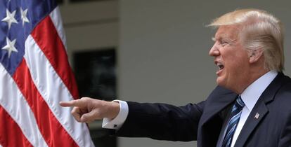 El presidente de Estados Unidos, Donald Trump.