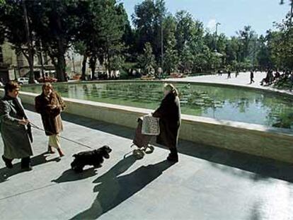 La fuente de la Glorieta de Orihuela.