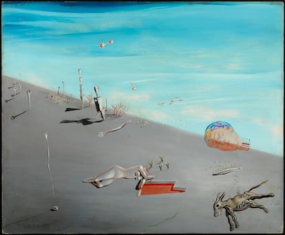 Estudio para 'La miel es más dulce que la sangre', de Salvador Dalí, 1926. / Salvador Dalí, F. Gala-Salvador Dalí, VEGAP/Figueres, 2020