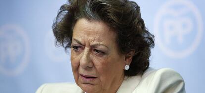 Rita Barberá en una imagen de archivo.
