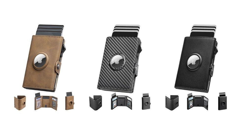 La cartera con compartimento para AirTag más vendida.