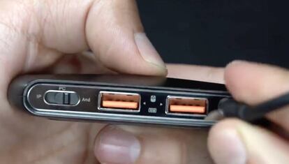 Conectores USB del adaptador bluetooth de Xiaomi.