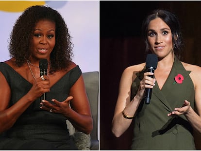 Michelle Obama y Meghan Markle.