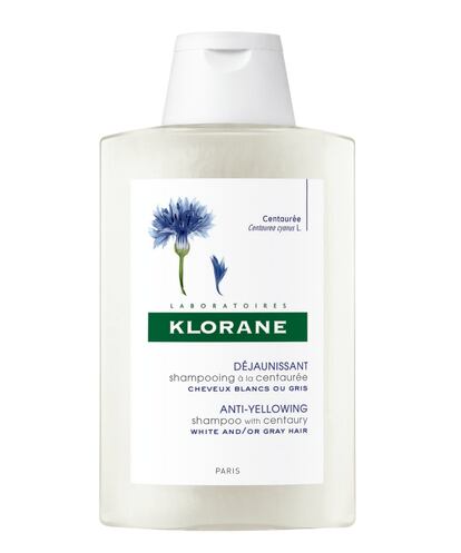 Un champú de farmacia para cabellos grises o blancos: Klorane. Compra por 6,95€ en Amazon.