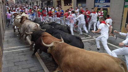 Day 4 of the Running of the Bulls 2018.