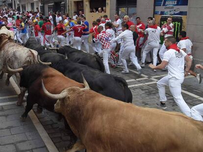 Day 4 of the Running of the Bulls 2018.
