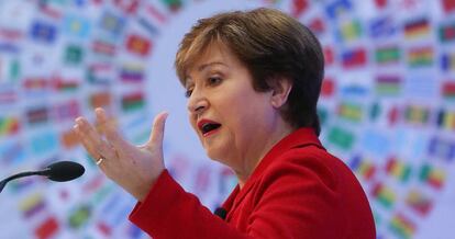 La directora gerente del FMI, Kristalina Georgieva.