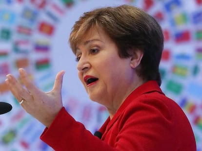 La directora gerente del FMI, Kristalina Georgieva.