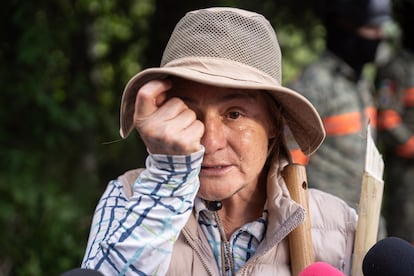 Vanessa Franco, madre de Ameli García, lamenta no haber encontrado alguna pista o rastro en la zona.