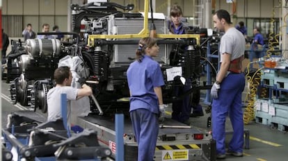 En la imagen, la planta de Iveco España, perteneciente al grupo italiano Fiat.