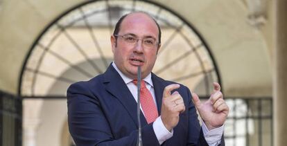 El presidente de la Región de Murcia, Pedro Antonio Sánchez.