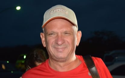 Hugo Carvajal tras su liberación en Aruba el domingo