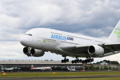 Un Airbus A-380, el coloso de los aires.