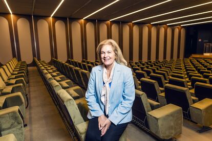 Jenny Johnson, President and CEO of Franklin Templeton, at the Beatriz Building in Madrid.
