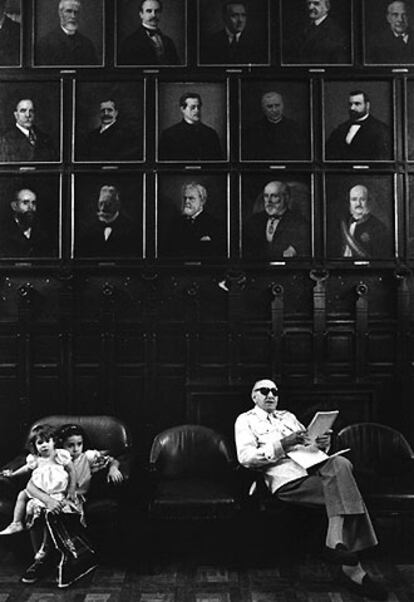 Imagen de archivo de la galería de retratos del Ateneo de Madrid.