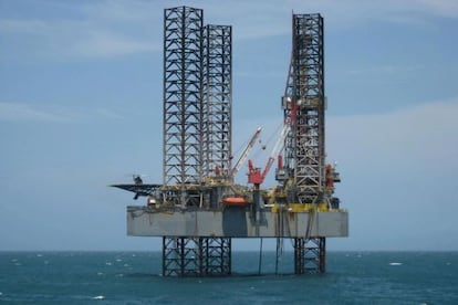 Plataforma Cardón IV, en aguas de Venezuela.