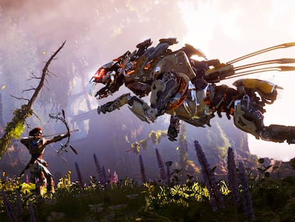 Imagen promocional de 'Horizon Zero Dawn'.