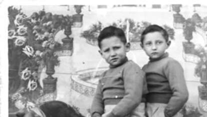 Alfons Cervera y su hermano Claudio.