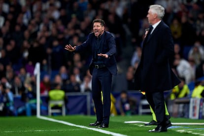 Simeone y Ancelotti derbi madrileño