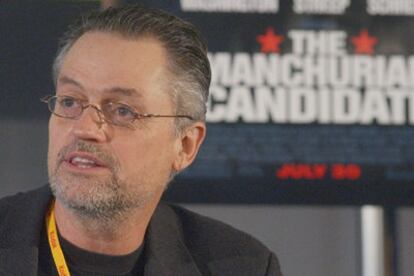 Jonathan Demme, ayer en Valladolid.