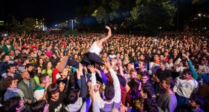 La M.O.D.A. en las fiestas de Burgos de 2014.