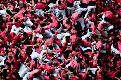 La colla de castellers dels Xiquets de Valls