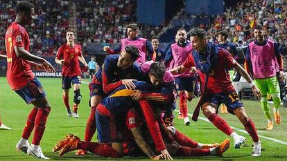 Selección española de fútbol en la Liga de Naciones 2023