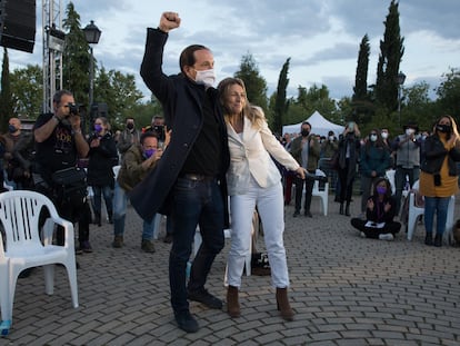 Pablo Iglesias y Yolanda Diaz